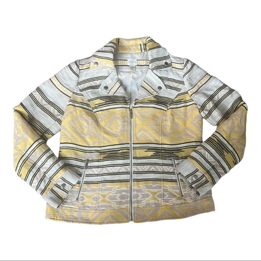 Chico’s‎ southwestern blazer womens size 0